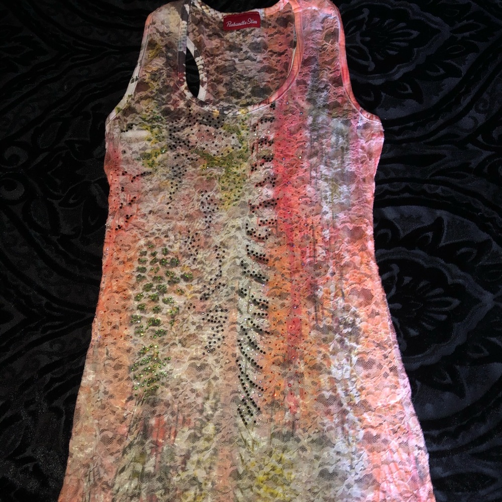 Bling tank top